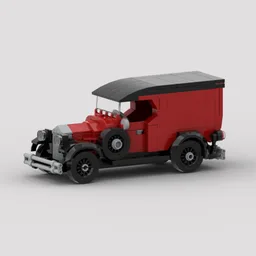 1929 FORD MODEL A PANELVAN