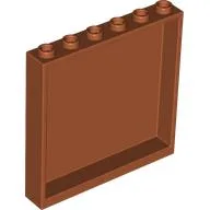 Panel 1 x 6 x 5 / Dark Orange