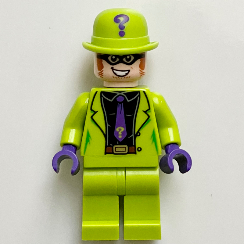 Lego The Riddler in Lime Suit with Black Shirt