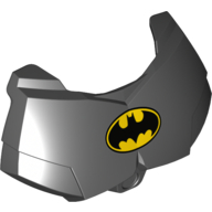 Lego Large Figure Chest Cover, Armour Small with Batman Logo Print / Black