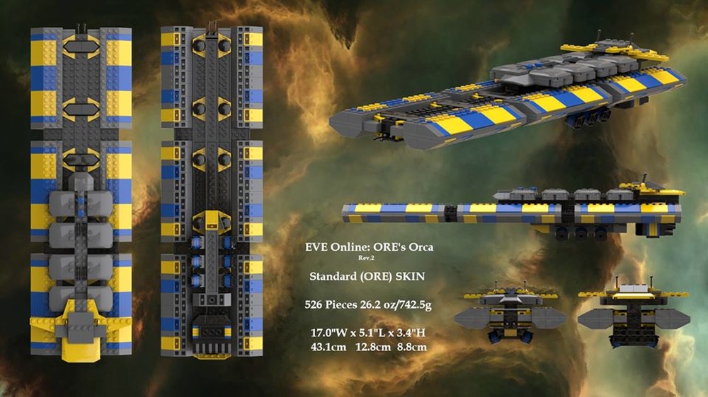 Lego EVE Online: ORE's Orca v2