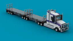 sleep cab truck b double