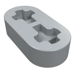 Technic Beam 1 x 2 Thin / Light Bluish Gray