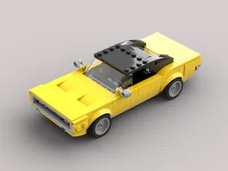 '68 YELLOW CHARGER