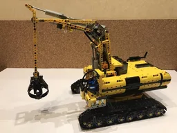 Modification of excavator 42006 with remote control