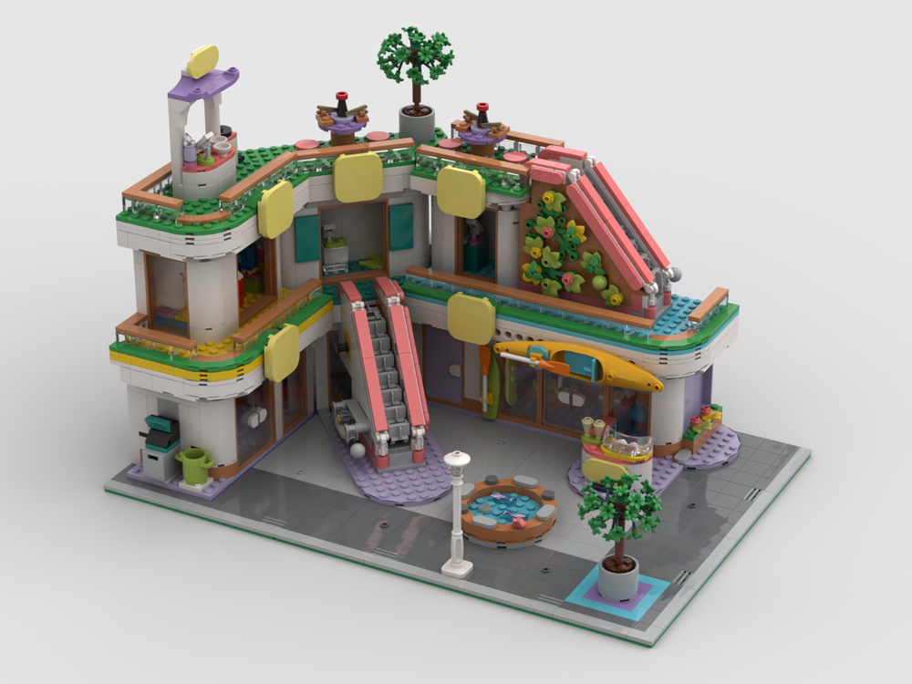 Lego Friends Shopping Mall Modular Building