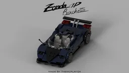 Pagani Zonda Hp Barchetta