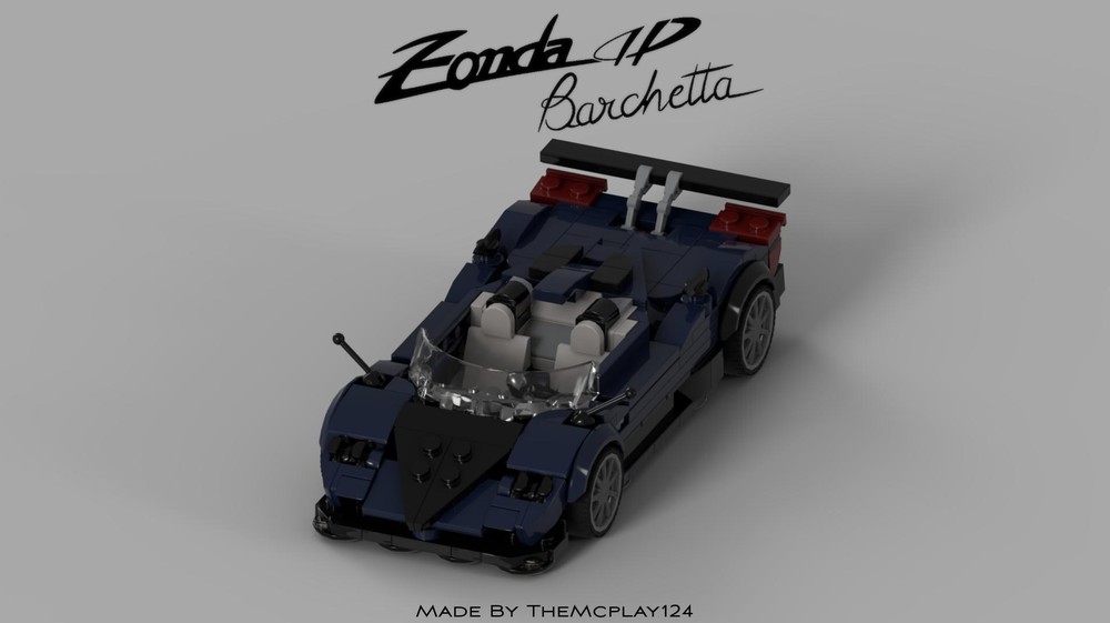 Lego Pagani Zonda Hp Barchetta