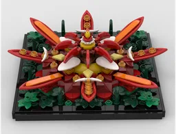 Mandala - Flower - Red