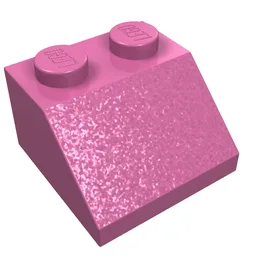 Brick Sloped 45° 2 x 2 / Light Purple