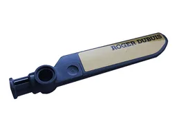 Technic Rotor Blade Small with Axle and Pin Connector End with Black 'ROGER DUBUIS' on Gold Background Pattern on Both Sides (Stickers) - Set 76899