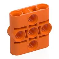Technic Connector Beam 3 x 3 / Orange