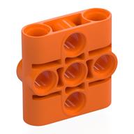 Lego Technic Connector Beam 3 x 3 / Orange