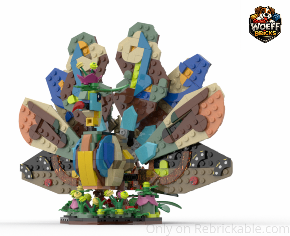 Lego 21342 Exotic peacock