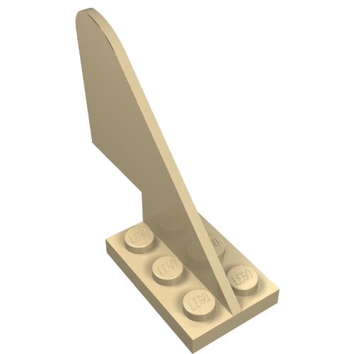 Lego Tail Old / Tan