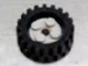 Wheel FreeStyle with Black Tire 30 x 10.5 with Offset Tread (6248 / 2346) / Light Gray