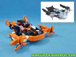 Megatron (Transformers Earthspark) using set 31129