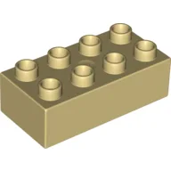 Duplo Brick 2 x 4 / Tan