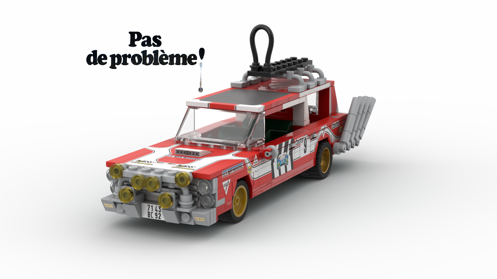 Lego 1966 Plymouth Fury II Wagon 'Pas de problème!'