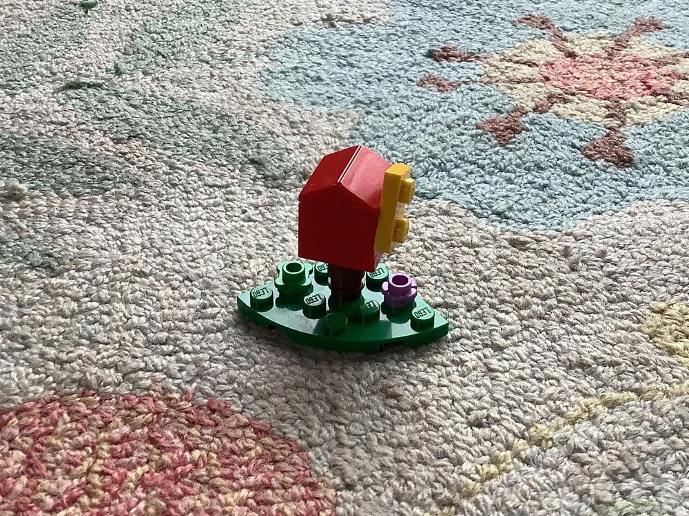 Lego Red Mailbox