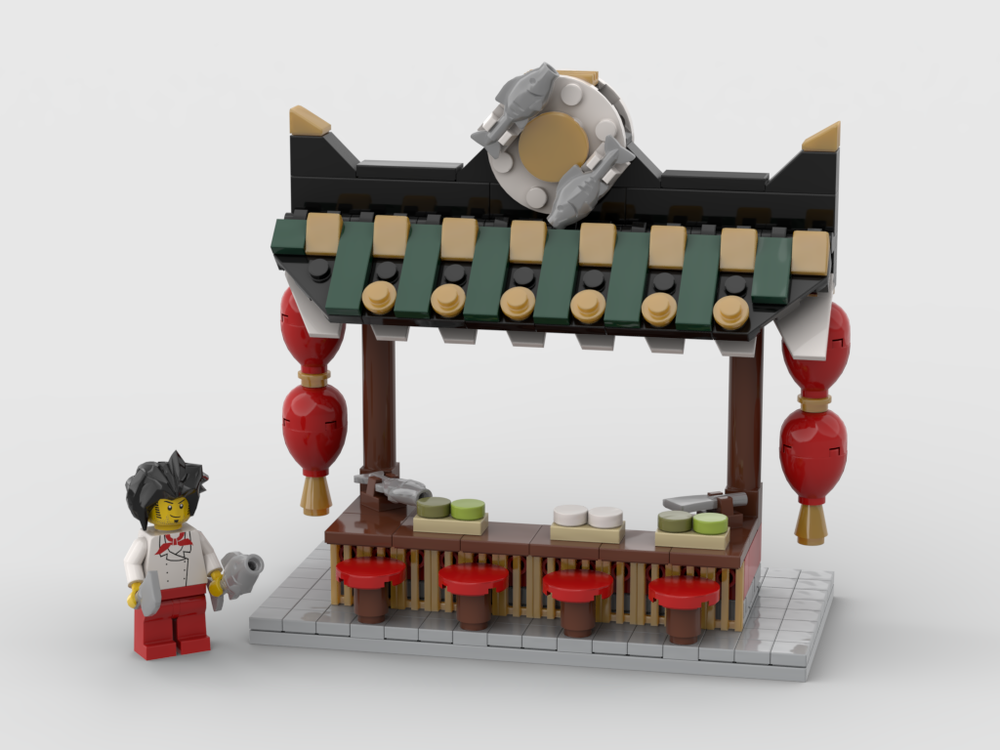 Lego Chinese Street Food Stnad
