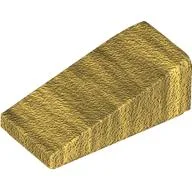 Brick Sloped 18° 2 x 1 x 2/3 / Pearl Gold