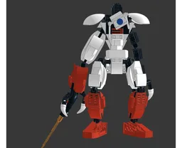 Red & White Mech
