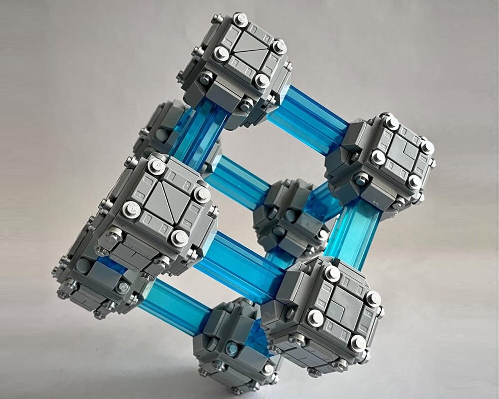 Lego Riveted Energy Cube,
