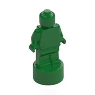 Minifig Trophy Statuette / Green