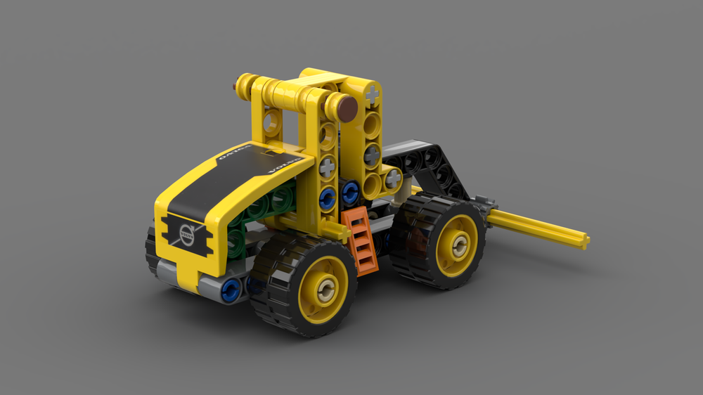 Lego 30433 Volvo Farm Tractor with plow