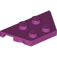 Wedge Plate 2 x 4 / Magenta