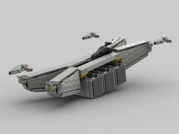 Futuristic Military Dropship