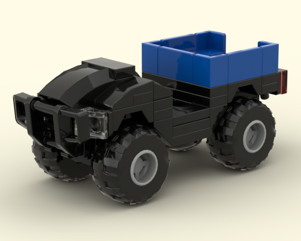 Lego Mini tractor series farm for harvesting