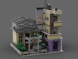 10278 - Japanese temple and Police Box