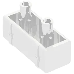 Fuel Tank 2 x 4 [Two Pins] / Chrome Silver