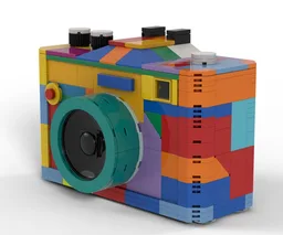 Cubist style camera