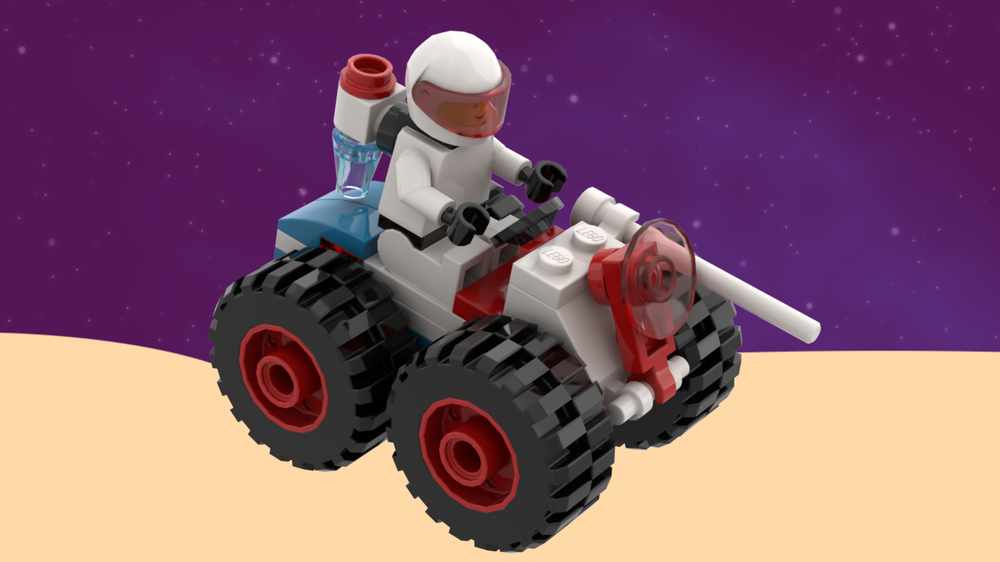 Lego Jet Pack Racer (CMF) Buggy - (Inspired