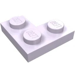 Plate 2 x 2 Corner / Lavender