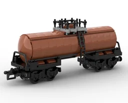 Freight Train Tanker Car