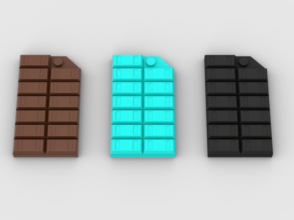 Lego chocolate bar