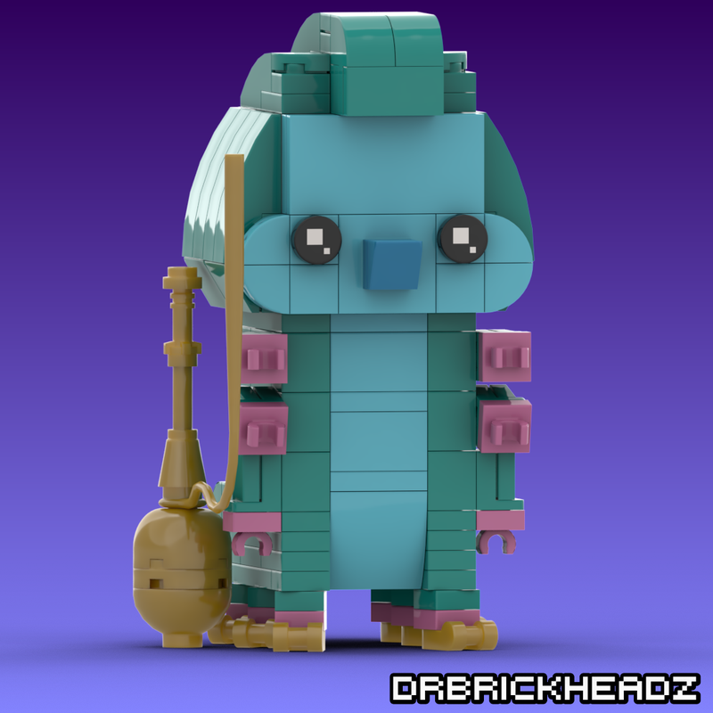 Lego Caterpillar (Alice in Wonderland) Brickheadz