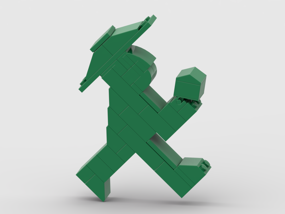 Lego Ampelmännchen Grun