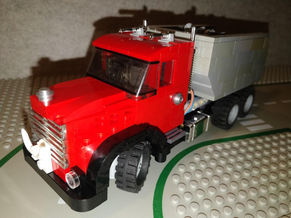 Lego Full RC Dumb Truck with circuitcubes
