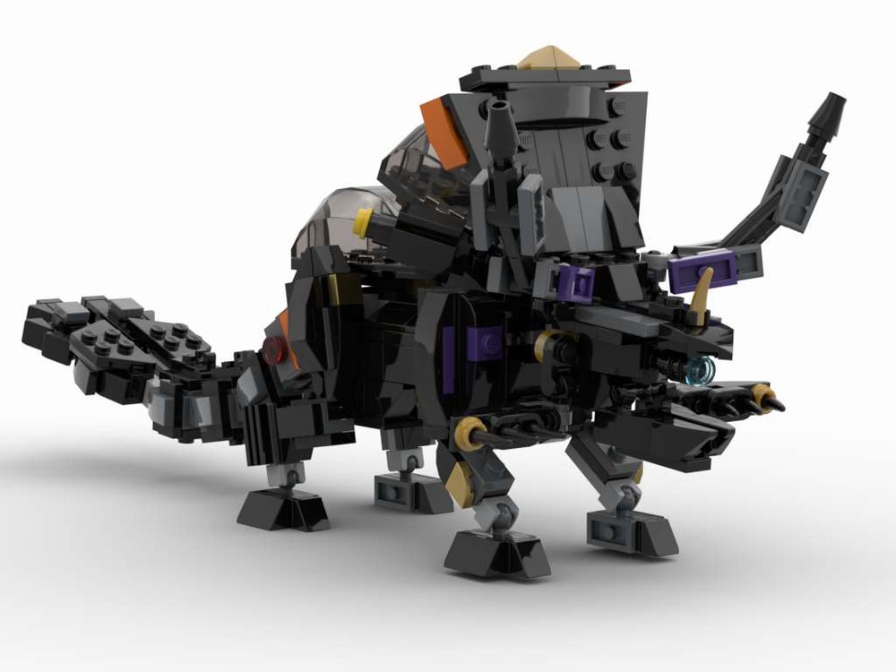 Lego Apex Plowhorn from Horizon Forbidden West