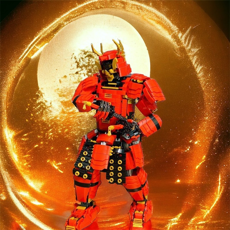 Lego Demon Samurai Mech