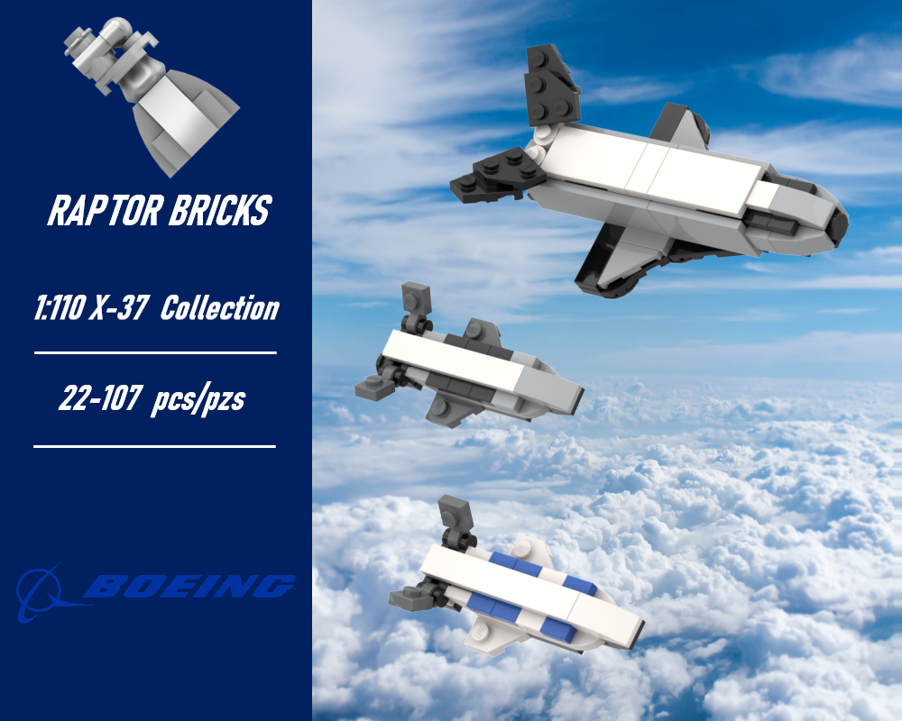Lego 1:110 Scale X-37 Collection
