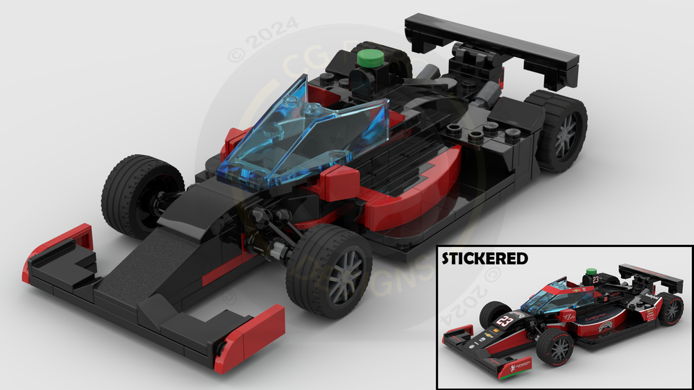 Lego Indycar 2022 DRR Ferrucci Oval Spec