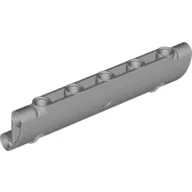 Technic Panel Curved 11 x 3 with 2 Pin Holes through Panel Surface / Light Bluish Gray
