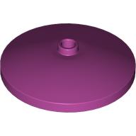 Lego Dish 4 x 4 Inverted with Open Stud [Radar] / Magenta