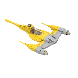 N1 Starfighter Yellow